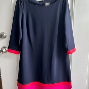 Vince Camuto sheath dress with 3/4 sleeves Size 14